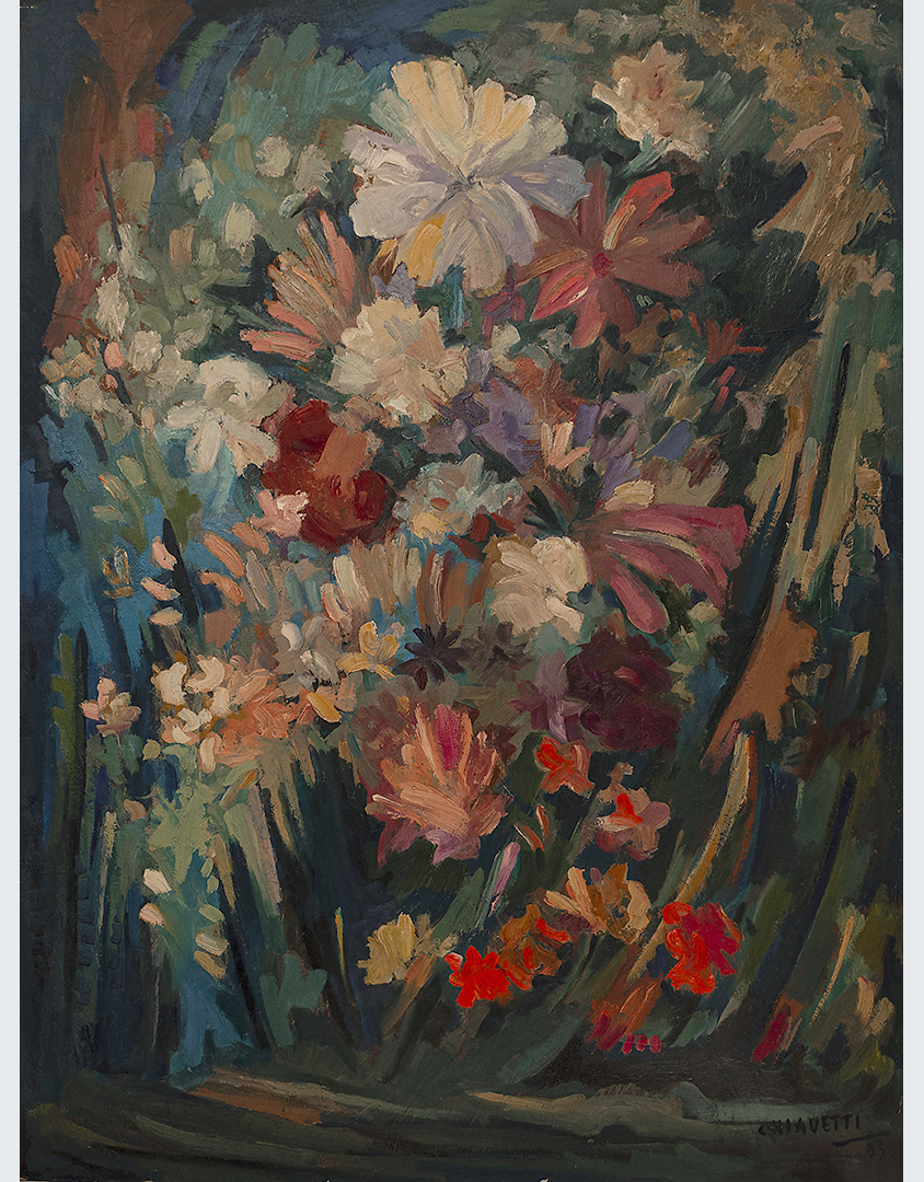 Flores y Paisaje-